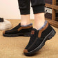 Autumn and Winter Cloth Shoes Men's Casual Slip-on Breathable Non-slip Warm Shoes Men's Shoes