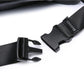 Waist bag men black rivet zipper chest bag outdoor leisure sports riding shoulder bag