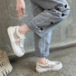 Thick-soled Big Head Mesh Bread Shoes Women Summer All-match Trend White Shoes Trifle Casual Shoes