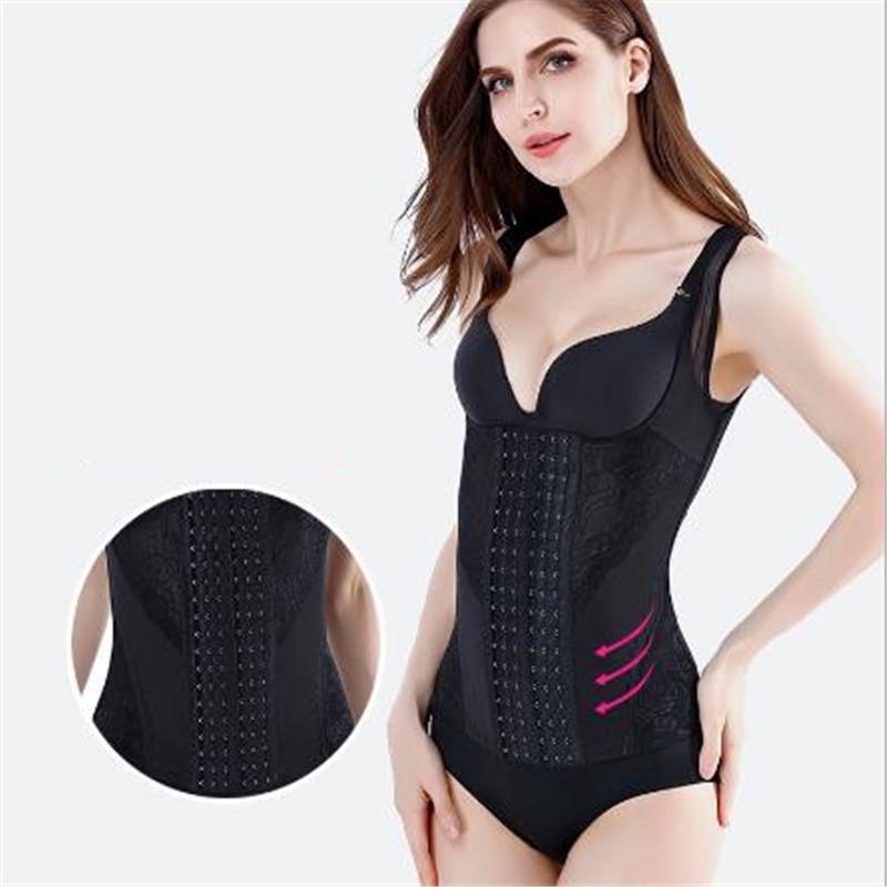 Sexy Lingerie Slim Solid Shapewear for Women Smooth Soft Bodysuit Tummy Shaper Underwear Lingerie
