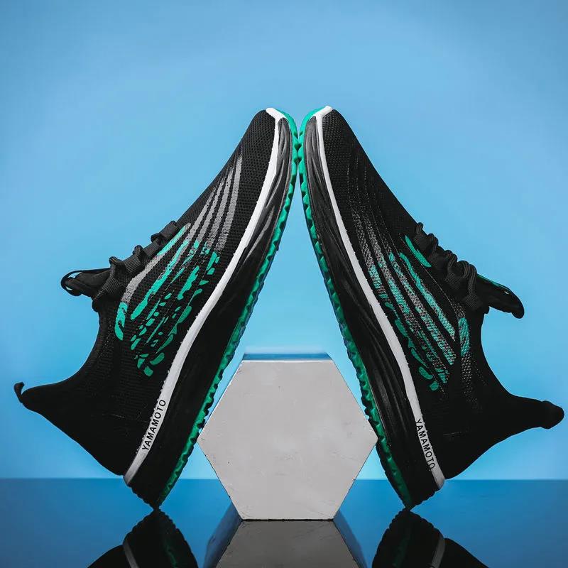 Men's Shoes Spring and Autumn Shoes Men's Casual Sports Running Light and Breathable All-match Autumn Trend Shoes