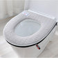 Thin Toilet Seat Cushion Breathable Outsourcing Style Household Toilet Cover Universal Zipper Toilet Gasket