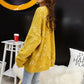 Autumn and Winter Casual Pullover Sweater Loose Casual Knitted Top Star Pattern Female Jacket