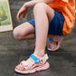 Girls' Sandals  Summer Big Children's Fashion Princesses Little Girls Soft Bottom Non-slip, Open Toe Lightweight  Breathable Children's Beach Sandals