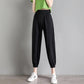 Chiffon Beamed Nine-point Harem Pants Female Summer Thin Section High Waist Drape Ice Silk Sports and Leisure Bloomers
