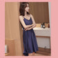 Nightdress Female Summer Ice Silk Imitation Silk Suspenders Long Over-the-knee Skirt Sexy Silk