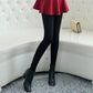 Autumn and Winter Plus Velvet Leggings Women's High-waisted Feet Thickened Outer Leggingswaist pants