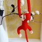 Lovely Baby Sleeping Appease Animal Long Arm Tail Monkey Doll Plush Toys Birthday Christmas Gifts
