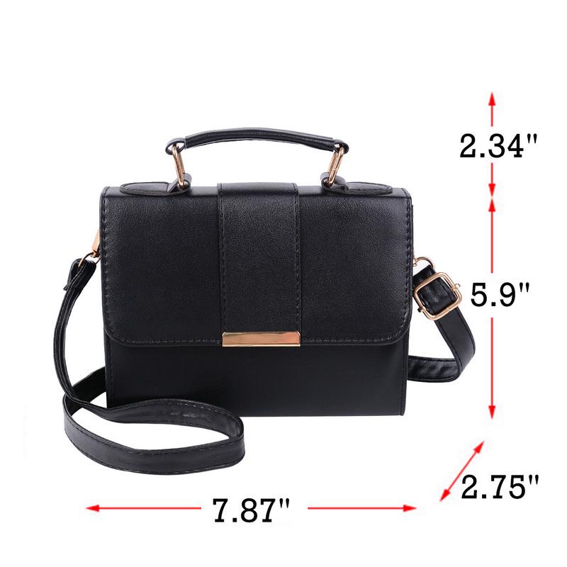 Summer Fashion Women Bag Leather Handbags Pu Shoulder Bag Small Flap Crossbody Bags For Women M