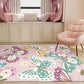 Fashion Modern Carpet Cute Butterfly Sweet Princess Room Bedroom Carpet Living Room Bedside Carpet Doormat