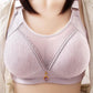 Anti-sagging Breasts Large Size Tube Top Thin Gather No Steel Ring Soft and Breathable Fashion Jacquard Ladies Bra