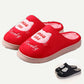 Household Cotton Slippers Winter Couple Confinement Shoes Buy One Get One Free Indoor Non-slip Thick-soled Wool Slippers