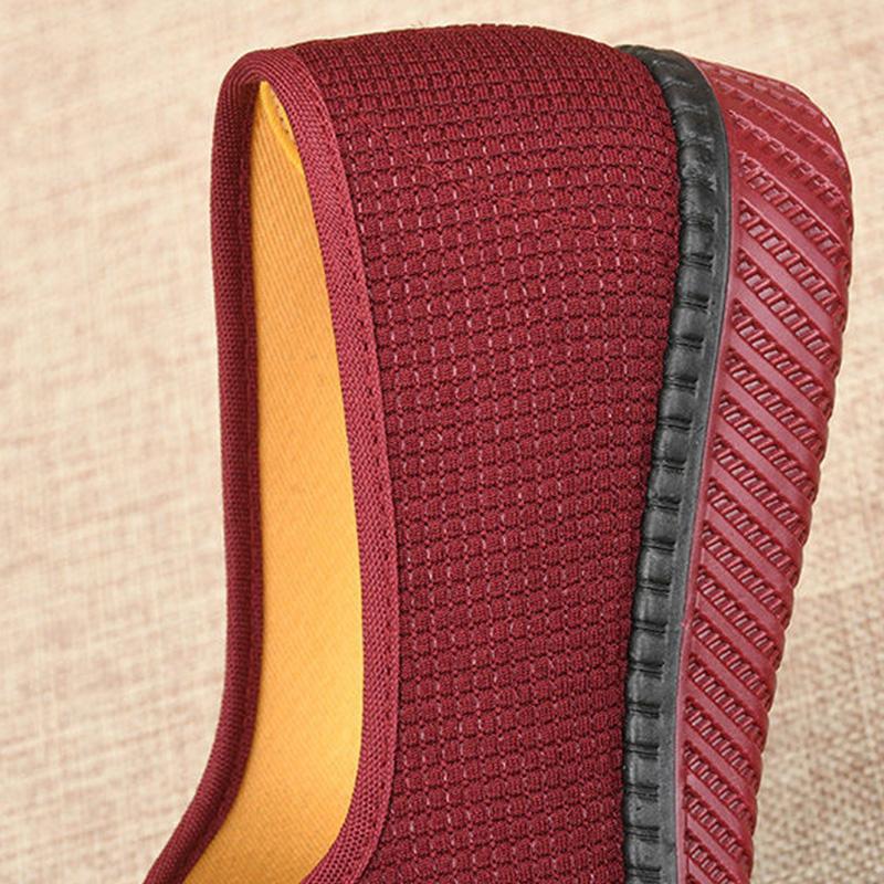 Spring and Autumn Cloth Shoes Women's Single Shoes Middle-aged and Older One Comfortable Soft Sole Non-Slip