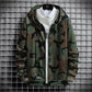 Camouflage Two-piece Spring and Autumn  One-piece Suit Men's Sports Casual Suit Men's Long-sleeved Cardigan Zipper