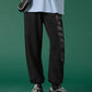 Cotton Spring and Autumn Beamed Sweatpants for Female Students Korean Style Loose Straight Wild Bf Wind Ins Pants