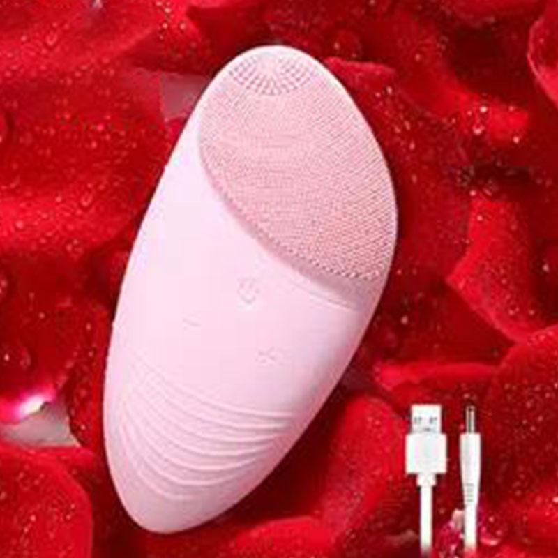 Facial Washing Artifact Electric Silicone Cleansing Facial Cleansing Instrument Pore Cleaner Rechargeable Facial Cleansing Instrument