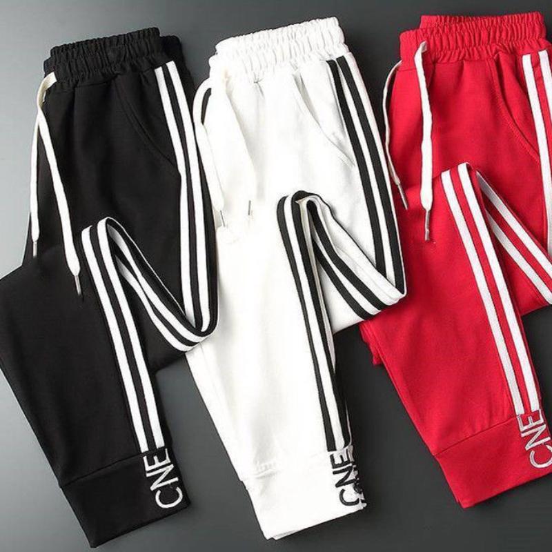 Spring and Summer New Korean Style Loose and Thin Straight High-waisted Harem Pants Women's Leisure Sports 9-point Pants