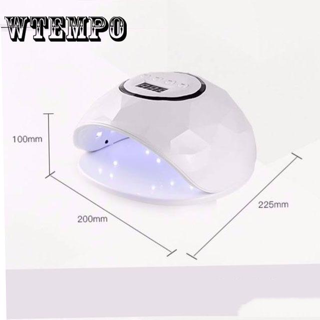 72W UV Lamp Professional Nail Phototherapy Machine LED Nail Lamp Hand Lamp LED Light