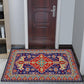 Retro Home Land Pad Door Pad Entrance Home Entoucted Porch Mat Door Foot Pad Water Absorbing Continental Carpet Living Room