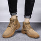 Men's Boots Autumn Winter High-top Fashion Men's Leather Boots Men's Martin Boots Tooling Booties