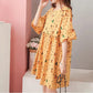 3colors S-XXXXL Summer Round Neck Cute Girl Student Dress Cotton Loose Knee-length