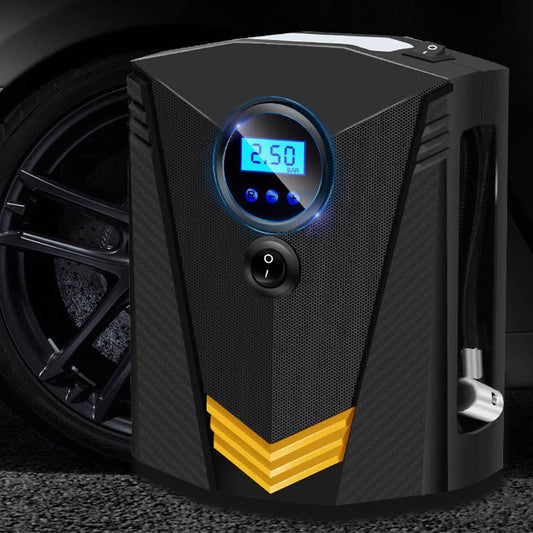 Car Inflatable Pump 12V Electric Portable Emergency Tire Inflatable Pump Small Fast Inflatable Multi-function Universal Automobile Reinforcing Pump