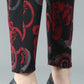 Carrot Pants Loose Spring and Summer Straight Pants Flower Pants Harem Pants Middle-aged Women's Pants