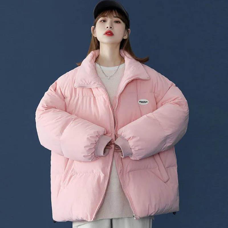 Cotton-padded Clothes Women's Trendy Winter Korean Style Loose Short Bread Jacket