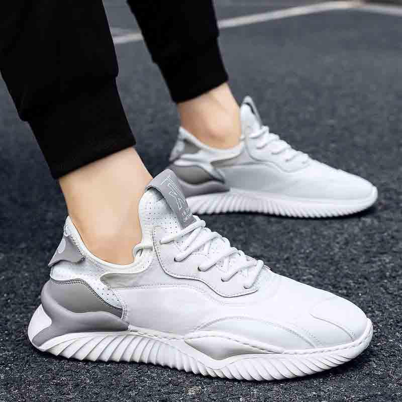 Plus Size 39-44 Men Sneakers Low-top Running Basketball Shoeses Outdoor Non-slip Sports Shoes Shockproof Shoes
