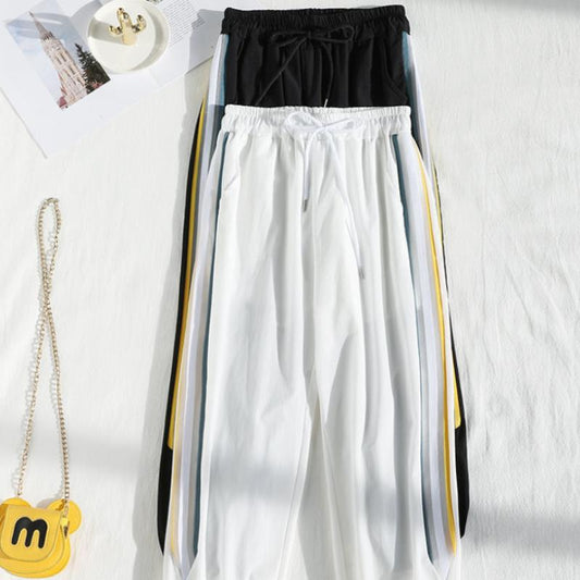 Ice Silk Harem Pants Women's Summer Thin Section Loose Summer Beam Feet Nine-point Pants Casual Lantern Pants