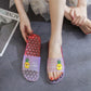 Crystal Slippers Women's Fashion Home Summer Outing Transparent Non-slip Deodorant Korean Student Women's Drag Sandals Bathroom