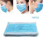 Disposable Earloop Face Protective Mask 3 Layers Anti-bacterial Haze Safety Dust High Elastic Rope Mask