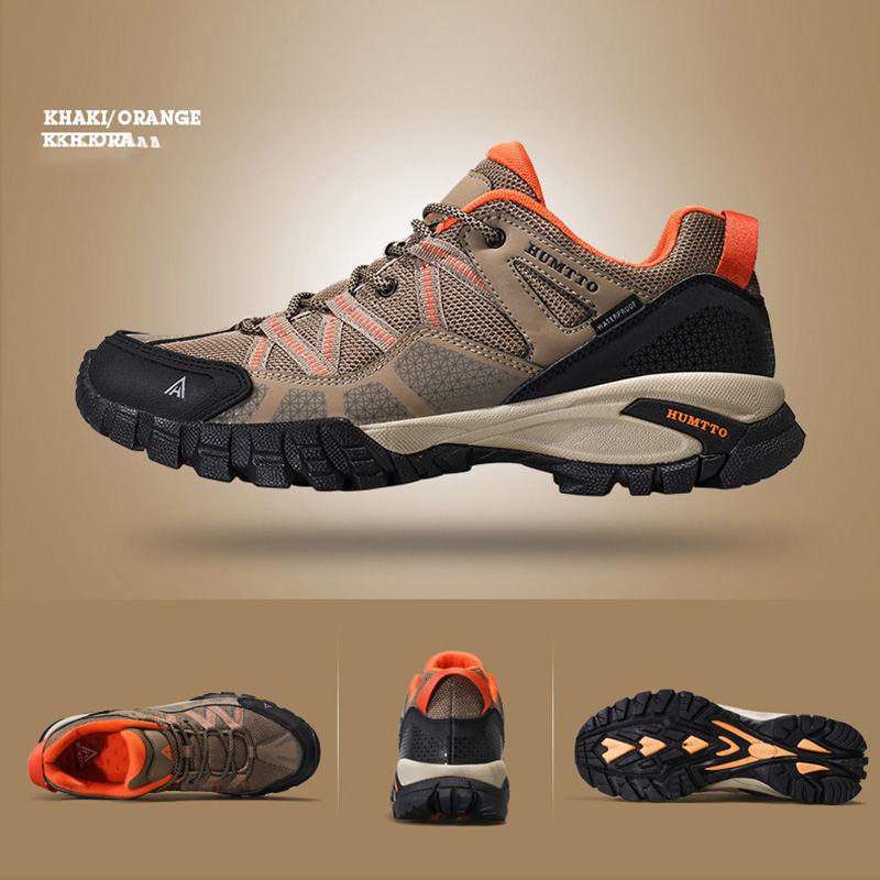 Outdoor Hiking Shoes Men's Lightweight Sports Hiking Shoes Non-slip Waterproof Wear-resistant Large Size Sports Shoes