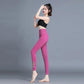 Large Size Nude Yoga Pants Women's Tight-fitting Outer Fitness Pants, High-waisted Butt-lifting Cropped Trousers