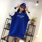 Women's Winter Loose Hip-hop Style Sweater Thick Stitching Long-sleeved Blouse