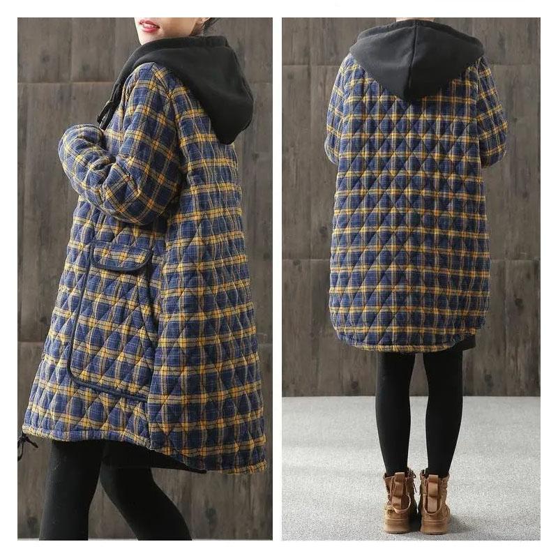 Large Size Cotton-padded Coat Women's Winter Clothes Mid-length Coat Women's Fall/winter Loose Coat