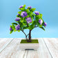 Artificial Plastic Flower Potted Plants Fake Flowers Fortune Tree Living Room Wine Cabinet Desktop Desk Desk Decoration Craft