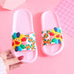 Slippers Female Summer Korean Version of The Net Red Fashion Wear Slippers Ins Home Soft Bottom Non-slip Female Student Sandals and Slippers