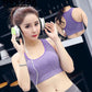 Women Letter Bra Top Push Up Fitness Running Yoga Bra Underwear Cotton Tops Gym Wear Sportswear
