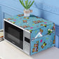Silver-coated Sunscreen Waterproof Microwave Oven Cover Towel Oven Universal Dust Protection Cover Household Storage Cover Cloth
