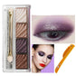 Eyebrow powder sweat-proof color eyebrow eye shadow Send eyebrow brush eyebrow knife two-color