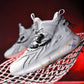 Men's High Top Shoes Casual Sports Coconut Shoes Men's Shock Absorbing Basketball Shoes Fitness Sneakers Fly Woven Mesh Casual Shoes