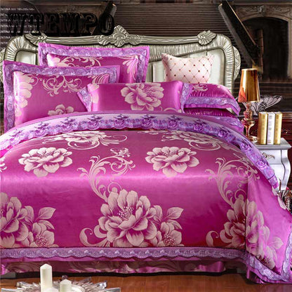 Luxury Brief Duvet Cover Set Queen King Size Bedding Sets Comforter Cover and Pillowcases