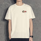 Panda Print Short-sleeved Men's Simple Casual Bottoming Shirt Student T-shirt Trendy Small Fresh Boys Half-sleeved
