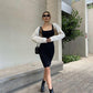 Knit Cardigan Short Outer Shawl  Shrugs Women Autumn Loose Sweater Ultra Short Top