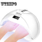 52W USB Nail Lamp UV LED Lamp Manicure Tools White Light Timer Quick Dry Portable Manicure Lamp