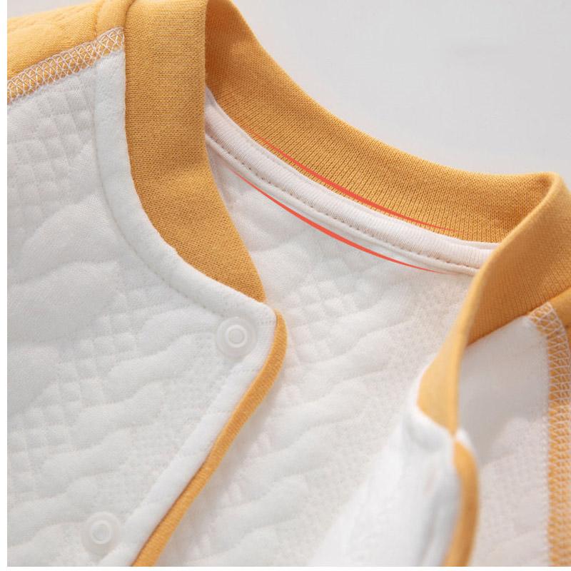 Men's and Women's Baby Clothes Baby Jumpsuit Autumn and Winter Clothes Pure Cotton Warm Pajamas Winter Cotton