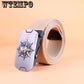 Belt Fashion Unisex Double Canvas Strap Long Jeans Belts For Women Men Canvas Belt