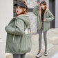Winter Plus Velvet Thick Casual Cotton Clothes Loose Korean Style Short Jacket Hooded All-match Female Parkas