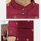 Mother's Autumn and Winter Clothes, Light and Warm Cotton Coat, Middle-aged and Elderly Women's Down Cotton Coat Liner